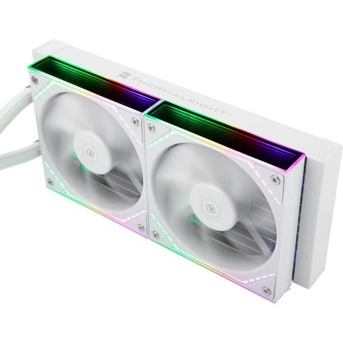 Thermalright THE0814256017343 Watercooling AIO Frozen Infinity 240 Blanco con Ventiladores ARGB 2x120mm compatible Intel y AMD Thermalright THE0814256017343 Watercooling AIO Frozen Infinity 240 Blanco con Ventiladores ARGB 2x120mm compatible Intel y AMD