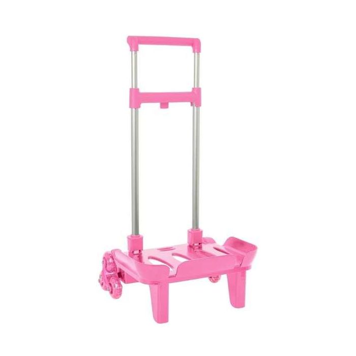 Safta Carro Portamochilas Plegable Triple Rueda Trolley Rosa Claro 0 Safta Carro Portamochilas Plegable Triple Rueda Trolley Rosa Claro 0