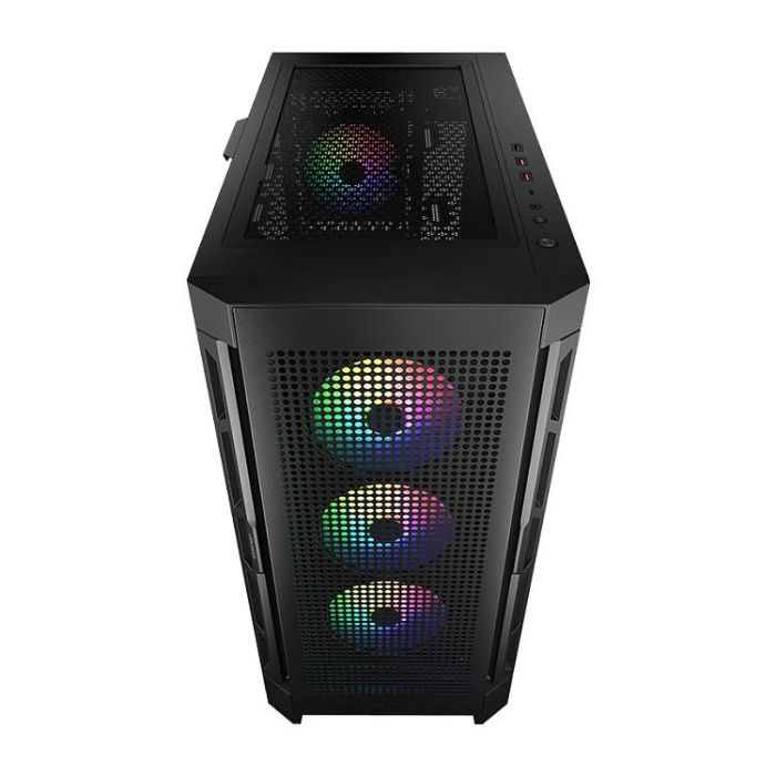 Cougar CGR-5AD1B-RGB Midi Tower PC Negro ARGB Schwarz
