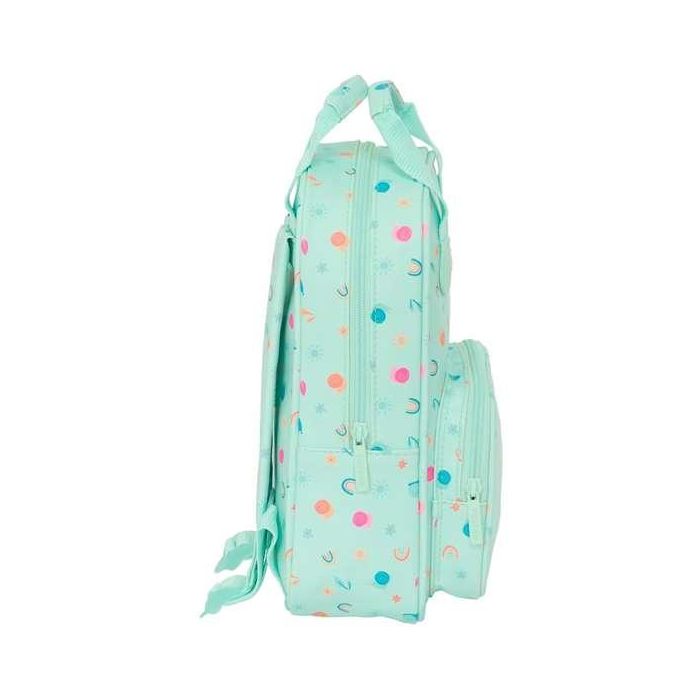 Mochila Infantil Safta Caracol Turquesa 20 x 28 x 8 cm 2 Mochila Infantil Safta Caracol Turquesa 20 x 28 x 8 cm 2