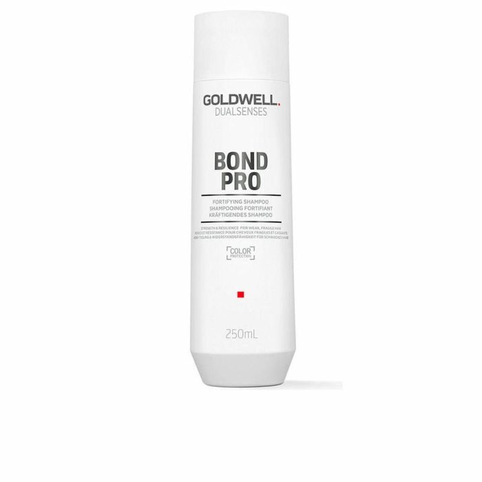 Goldwell BOND PRO Champú Antirrotura e Hidratante, Fortalecedor para Cabello Frágil y Debilitado 250 ml