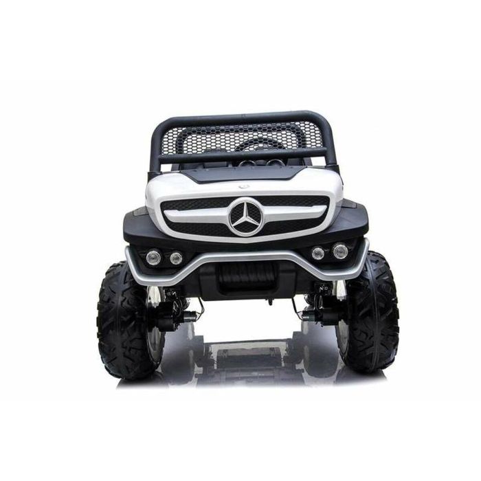 Coche mercedes unimog white bateria 12v 128 x 86 x 84cm runruntoys 2