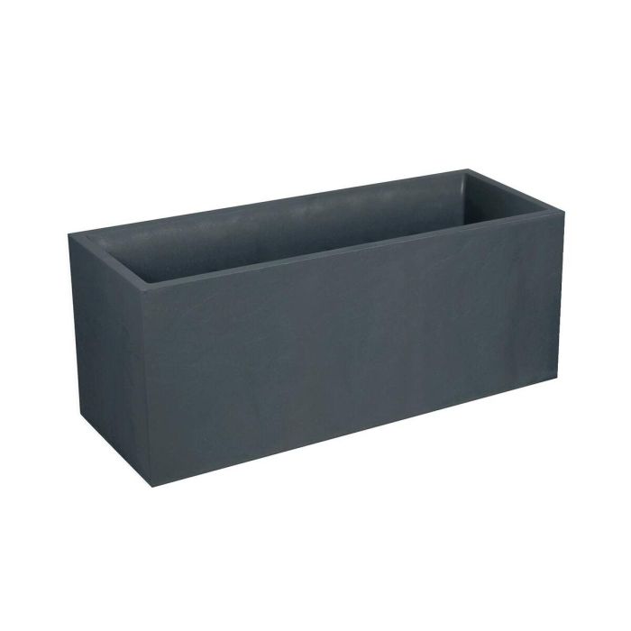 EDA 13731GANT Jardinera Volcania 100 x 40 x 40 cm - 97.6 L - Gris Antracita EDA 13731GANT Jardinera Volcania 100 x 40 x 40 cm - 97.6 L - Gris Antracita
