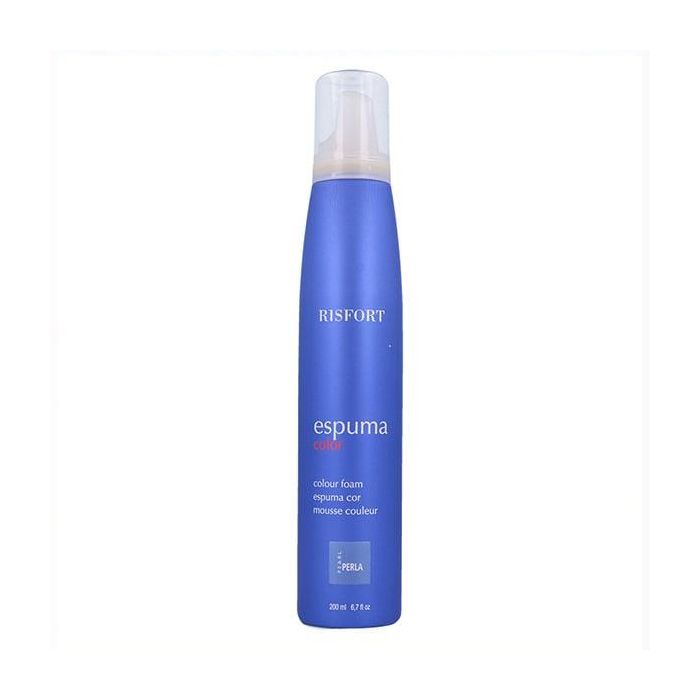 Risfort Espuma Reaviva Color y Brillo Gris Perla 200 ml