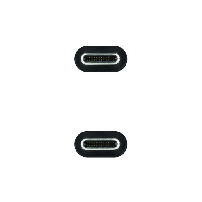 Nano Cable 10.01.4301-COMB Cable USB 3.2 Tipo-C Macho - Tipo-C Macho, 20Gbps, 100W, 1m, Gris y Negro 2 Nano Cable 10.01.4301-COMB Cable USB 3.2 Tipo-C Macho - Tipo-C Macho, 20Gbps, 100W, 1m, Gris y Negro 2
