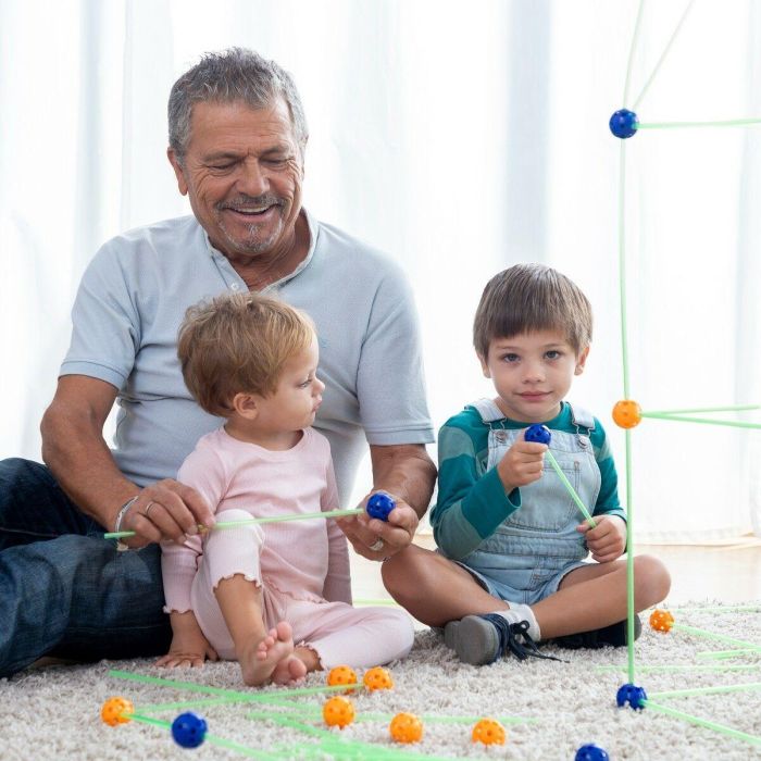 Kit de Construcción de Fuertes para Niños Archikitt InnovaGoods 85 Piezas 8 Kit de Construcción de Fuertes para Niños Archikitt InnovaGoods 85 Piezas 8