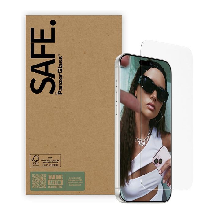 PanzerGlass SAFE Protector de Pantalla de Vidrio Templado Ultra-Wide Fit para iPhone 17 Pro Max y iPhone 16 Pro Max, Pack de 10 Unidades 4 PanzerGlass SAFE Protector de Pantalla de Vidrio Templado Ultra-Wide Fit para iPhone 17 Pro Max y iPhone 16 Pro Max, Pack de 10 Unidades 4