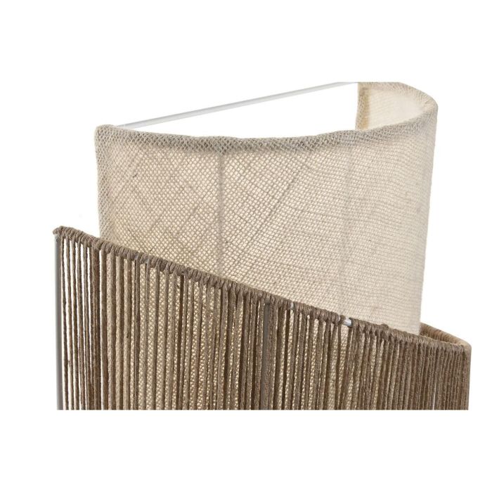 DKD Home Decor Lámpara Aplique Urban Yute y Metal Marrón Crudo de Pared 17x40x34 cm E27 1 bombilla 4 DKD Home Decor Lámpara Aplique Urban Yute y Metal Marrón Crudo de Pared 17x40x34 cm E27 1 bombilla 4