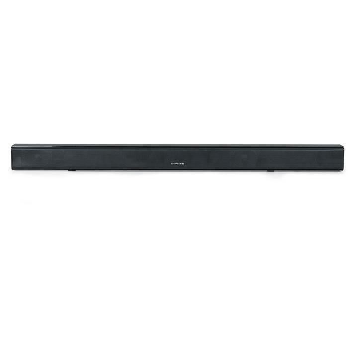 Barra de sonido - THOMSON - Negra - Bluetooth 5.3, 120W, Entrada TV ARC/CEC, USB, Ecualizador, Mando a distancia, Fuente de alimentación. 230V 1