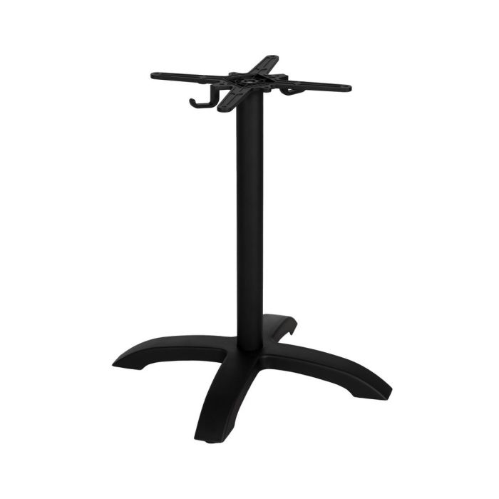 Patas para Mesa Negro Aluminio Salón 66 X 66 X 72 cm