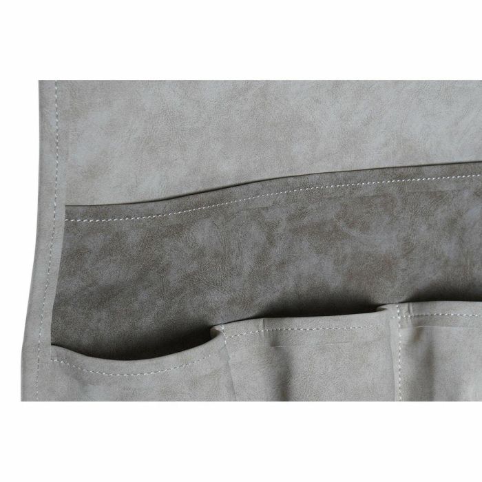 Portamandos Tradicional DKD Home Decor Gris Claro Gris Oscuro 0.5 x 90 x 30 cm 2