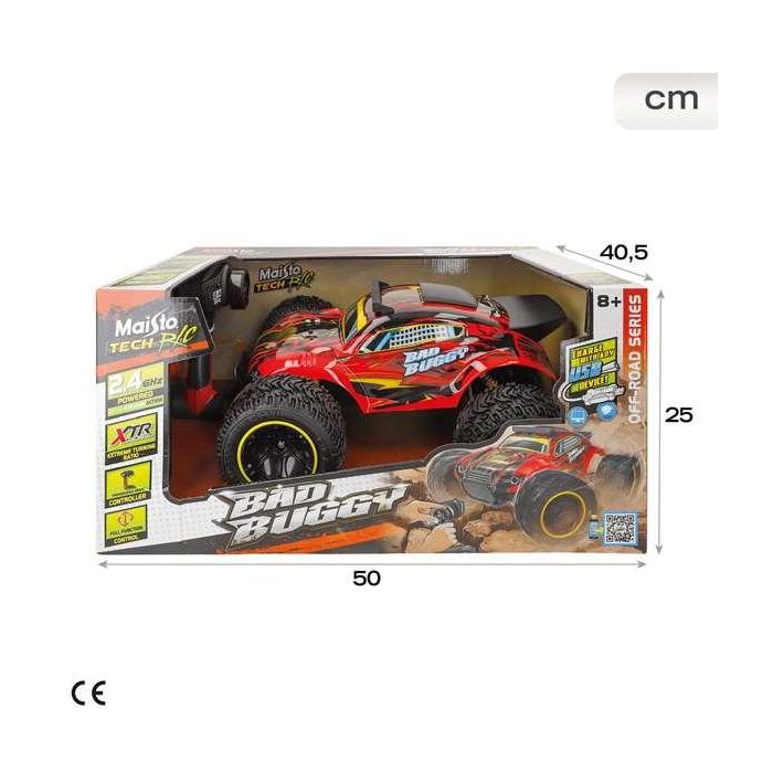 Coche radio control 6 funciones bad buggy 2.4 ghz. cargador usb. 6 Coche radio control 6 funciones bad buggy 2.4 ghz. cargador usb. 6