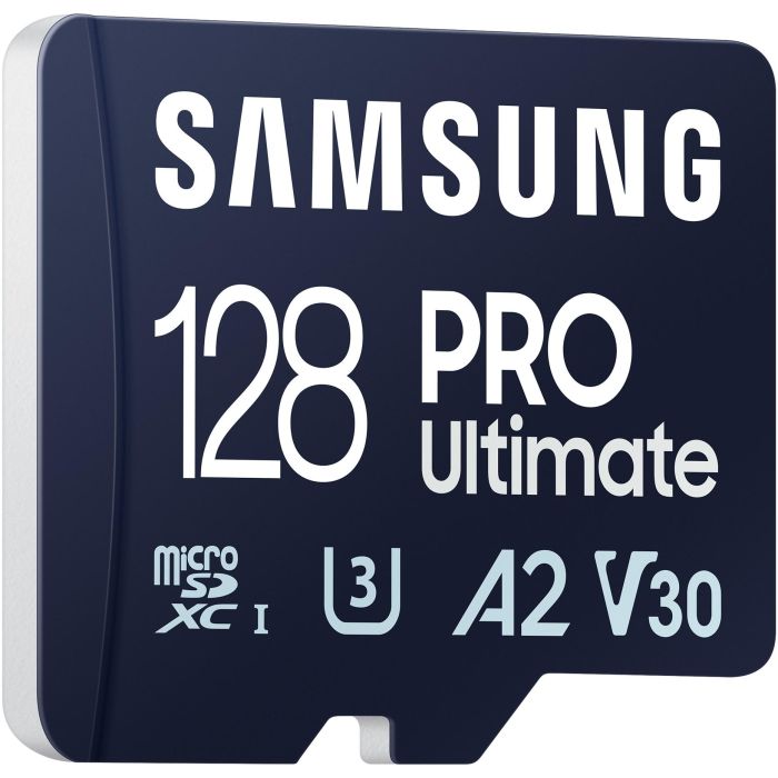 Samsung MB-MY128SA/WW Tarjeta de Memoria microSDXC PRO Ultimate 128GB 200/130 MB/s U3 V30 A2 con Adaptador SD y Protección Extrema 2