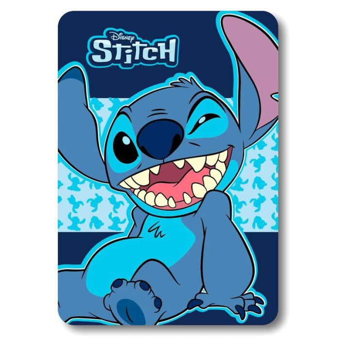 Disney Manta polar Stitch 100x140cm 220gsm de poliéster