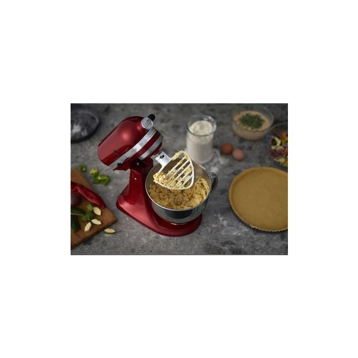 Kitchenaid 5KSMPB5W Batidor para Masa Blanco, Revestimiento de Aluminio, Compatible con Batidoras Amasadoras Medianas 5 Kitchenaid 5KSMPB5W Batidor para Masa Blanco, Revestimiento de Aluminio, Compatible con Batidoras Amasadoras Medianas 5