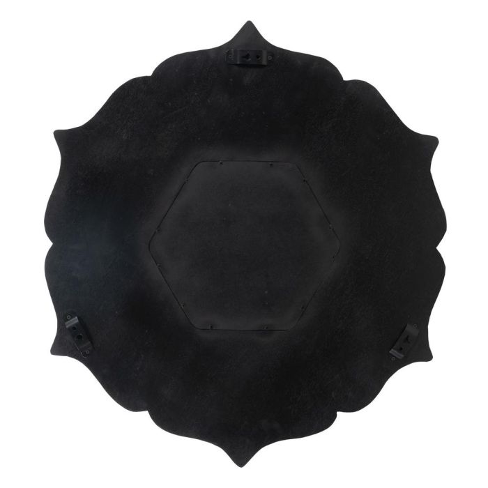 Espejo Marrón Madera de Mango Decoración 90 X 3 X 90 cm