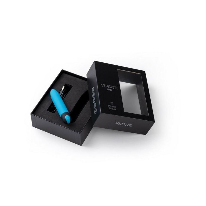 Bala Vibradora Virgite Azul 4 Bala Vibradora Virgite Azul 4