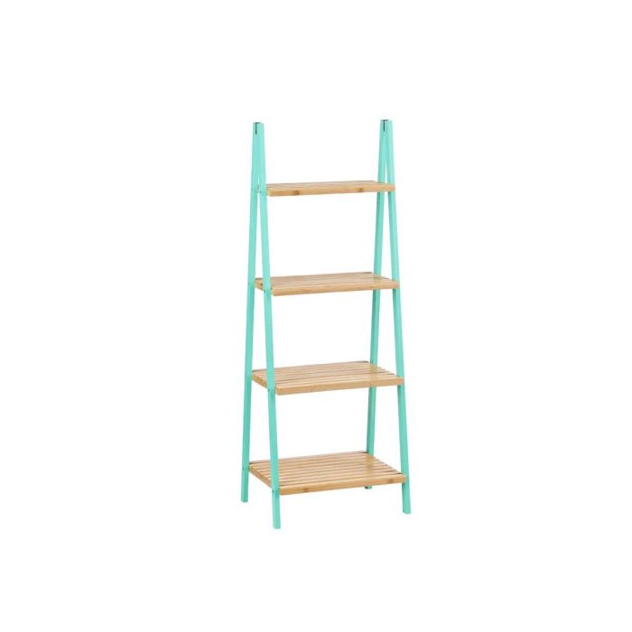 Estantería Escalera 4 Estantes Bambú Menta 40x109x30 cm - Berilo 1 Estantería Escalera 4 Estantes Bambú Menta 40x109x30 cm - Berilo 1