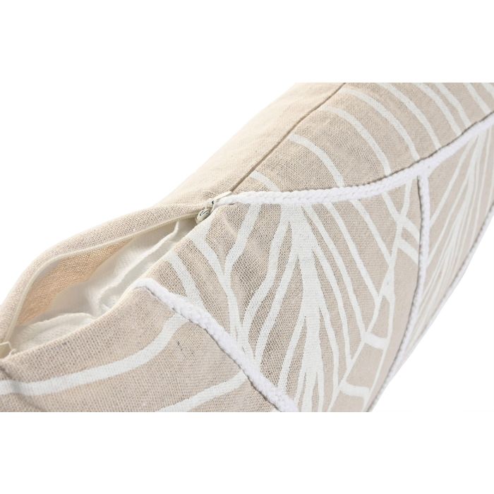 Cojin Boho DKD Home Decor Natural Blanco 50 x 30 cm (2 Unidades) 3 Cojin Boho DKD Home Decor Natural Blanco 50 x 30 cm (2 Unidades) 3