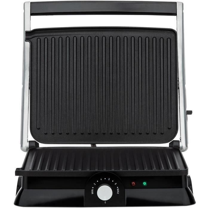 Plancha eléctrica para carne H.KoeNIG GR20 - Acero inoxidable y negro 4