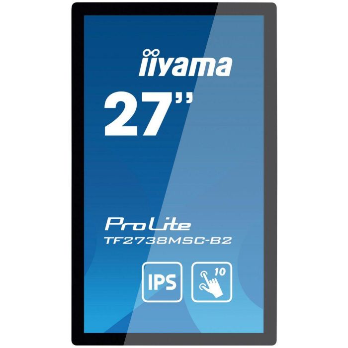 iiyama TF2738MSC-B2 Monitor Táctil de 27 Pulgadas Full HD LED IPS con HDMI, DVI y DisplayPort 3 iiyama TF2738MSC-B2 Monitor Táctil de 27 Pulgadas Full HD LED IPS con HDMI, DVI y DisplayPort 3