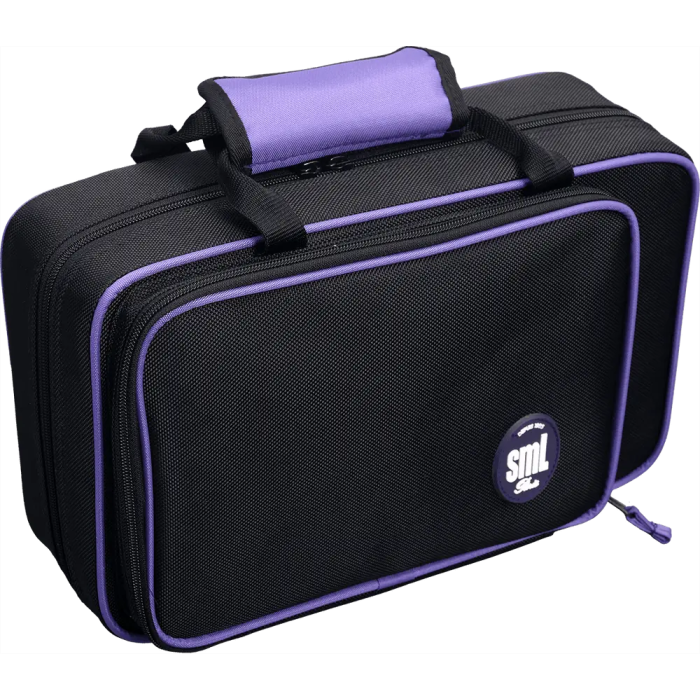 SML Clarinete Ut CLC100 Tonalidad Do Sistema Boehm Negro ABS Mecanismos Níquel-plata Plateado 17 Llaves con Kit BG Incluido 2