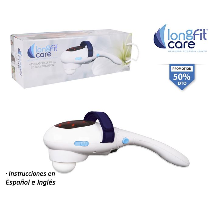 Masajeador Corporal Perc. Longfit Care (2 Unidades) Masajeador Corporal Perc. Longfit Care (2 Unidades)