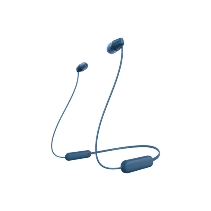 Auriculares Inalámbrico Intrauditivos Sony WI-C100/ con Micrófono/ Bluetooth/ Azules