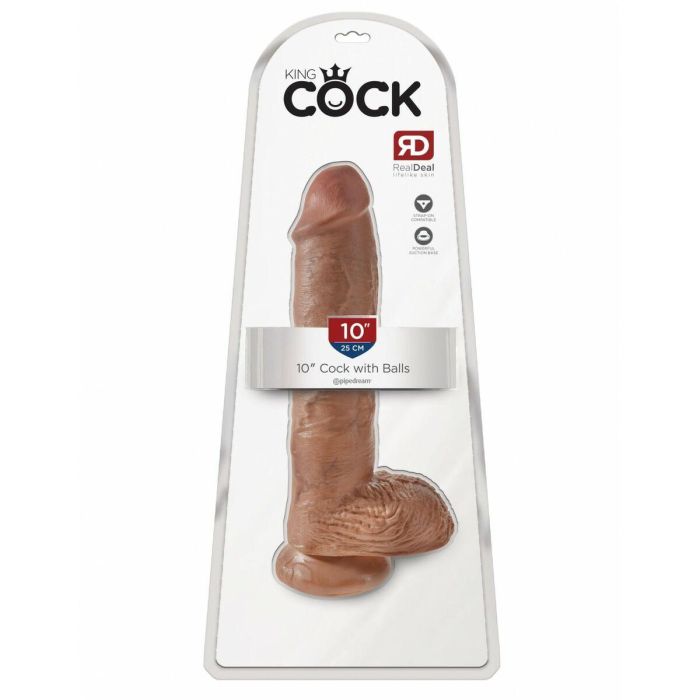 Consolador Realista Pipedream King Cock PVC Ø 5,1 cm 4 Consolador Realista Pipedream King Cock PVC Ø 5,1 cm 4