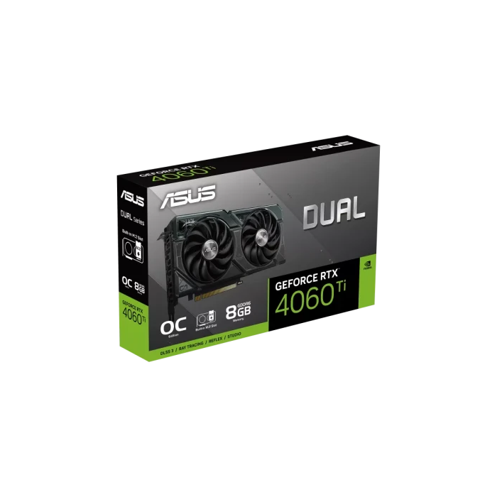 ASUS Dual -RTX4060TI-O8G-SSD NVIDIA GeForce RTX 4060 Ti 8 GB GDDR6 13