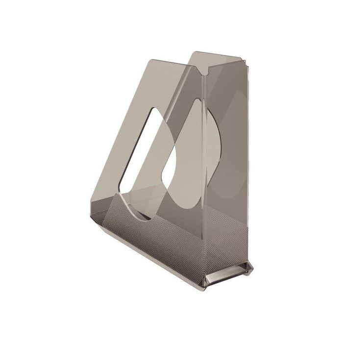 Revistero Plastico Esselte Europost 72Mm Transparente Fume (Set de 10)