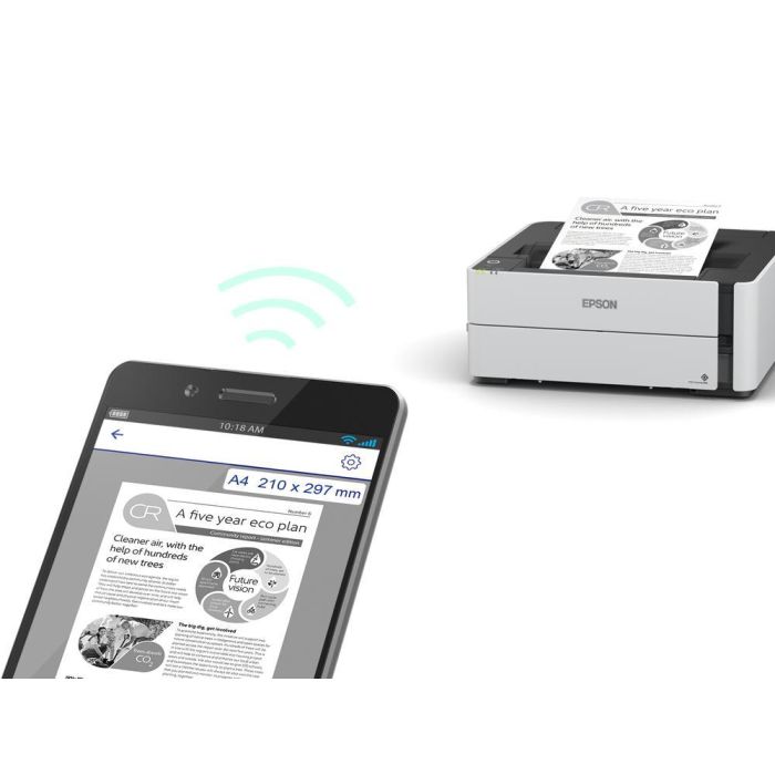 EPSON impresora monocromo EcoTank ET-M1180 EPSON impresora monocromo EcoTank ET-M1180