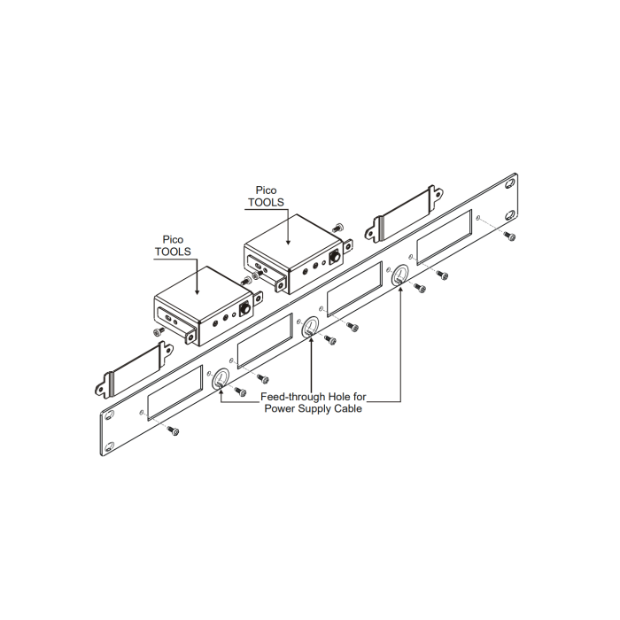 Kramer RK-4PT-B 19" Estructura de rack 1U Negro - 60-900110 1