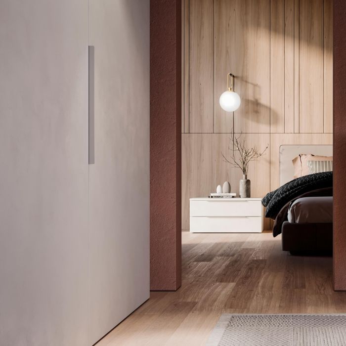 Emuca Lote de 10 tiradores para mueble Picanya, L104mm, intereje 64mm, Aluminio, Anodizado mate 7 Emuca Lote de 10 tiradores para mueble Picanya, L104mm, intereje 64mm, Aluminio, Anodizado mate 7