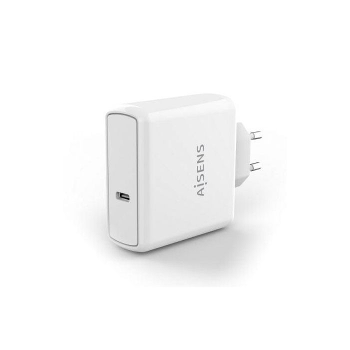 Aisens Cargador USB-C 60W PD3.0 QC3.0 con Tecnología AI para Portátiles, Móviles y Tablets Aisens Cargador USB-C 60W PD3.0 QC3.0 con Tecnología AI para Portátiles, Móviles y Tablets