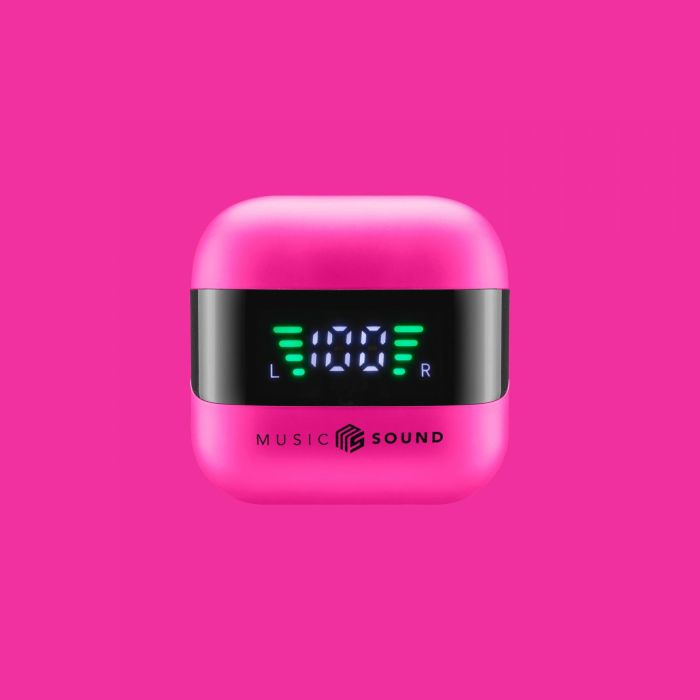 Cellularline Music & Sound Bluetooth Earphones Spark Pink 1 Cellularline Music & Sound Bluetooth Earphones Spark Pink 1