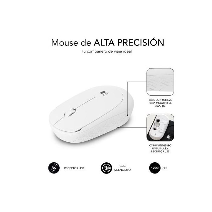 SUBBLIM Harmony Pack Mousepad XL + Wireless Mouse Purple 5