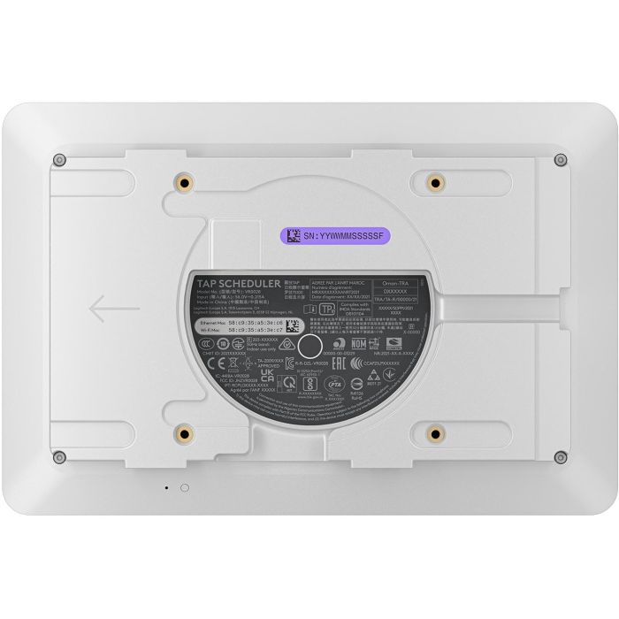 Logitech Tap Scheduler Panel de Programación Salas Reuniones Táctil 10.1" IPS WiFi PoE LED Estado Blanco Compatible Teams Zoom 2 Logitech Tap Scheduler Panel de Programación Salas Reuniones Táctil 10.1" IPS WiFi PoE LED Estado Blanco Compatible Teams Zoom 2