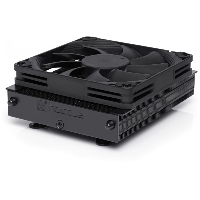NOCTUA NH-L9a-AM4 Chromax.black - Disipador de CPU de perfil bajo