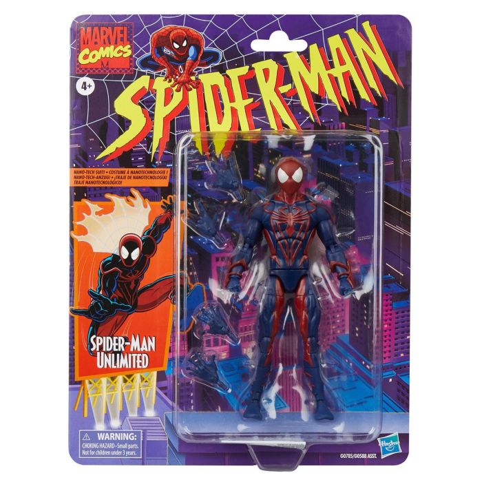Figura Hasbro Marvel Comics Spider - Man Unlimited 1 Figura Hasbro Marvel Comics Spider - Man Unlimited 1