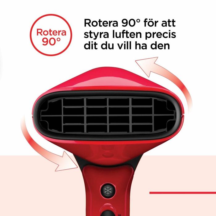 Secador de Pelo Revlon RVDR5320E Rojo 2000 W 5 Secador de Pelo Revlon RVDR5320E Rojo 2000 W 5