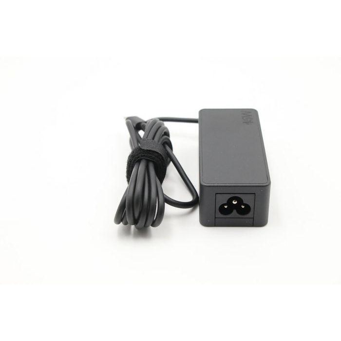 Lenovo 45W USB-C AC adapter with 3-pin connector, PD 3.0 support, 100-240V input, designed for Lenovo devices. 5 Lenovo 45W USB-C AC adapter with 3-pin connector, PD 3.0 support, 100-240V input, designed for Lenovo devices. 5