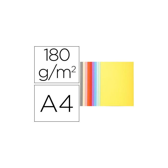 Subcarpeta Cartulina Reciclada Exacompta Din A4 10 Colores Surtidos 170 gr 100 unidades