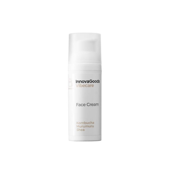 Crema Facial Hidratante Kombucha Vibecare InnovaGoods 50 ml 3 Crema Facial Hidratante Kombucha Vibecare InnovaGoods 50 ml 3