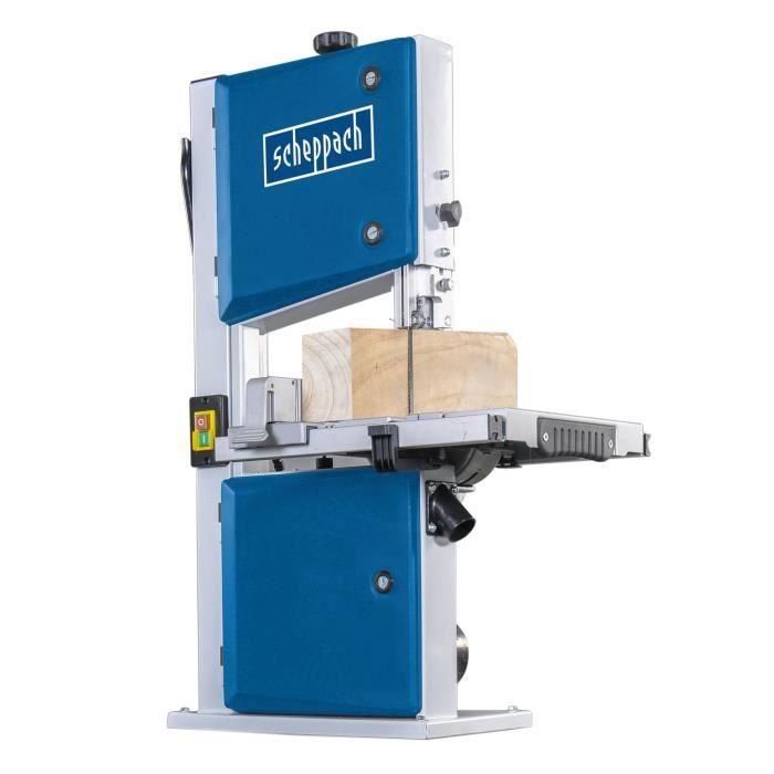 Sierra de cinta SCHEPPACH 500W con volantes de 250 mm, guía paralela, guía de ángulo y segunda hoja incluida - HBS261 2 Sierra de cinta SCHEPPACH 500W con volantes de 250 mm, guía paralela, guía de ángulo y segunda hoja incluida - HBS261 2