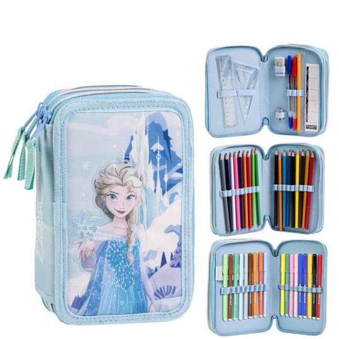 Plumier con accesorios giotto frozen 12.5 x 6.5 x 19.5 cm Plumier con accesorios giotto frozen 12.5 x 6.5 x 19.5 cm