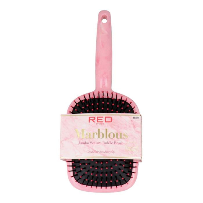 Red Kiss Marblous Jumbo Paddle Brush Red Kiss Marblous Jumbo Paddle Brush