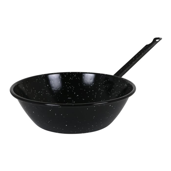 La Estrella Sartén honda bordonada "Jaspeada", diámetro 26 cm, 3.8L, antiadherente, apta para todo tipo de cocinas (8 Unidades)