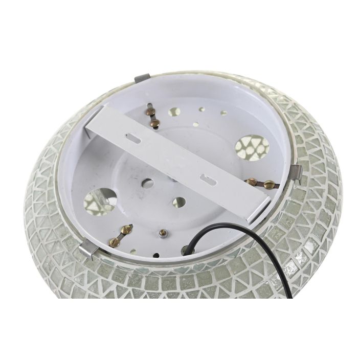 DKD Home Decor Lámpara Aplique Árabe Blanco 13 x 26 x 26 cm (4 Unidades) 3