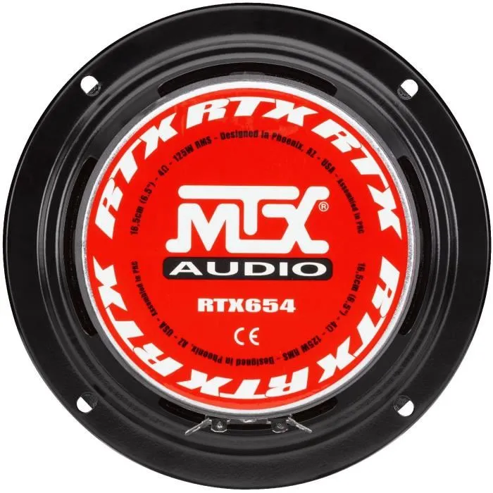 Mtx Audio RTX654 Altavoz de rango medio de alta eficiencia - 16.5 cm - 125W 3